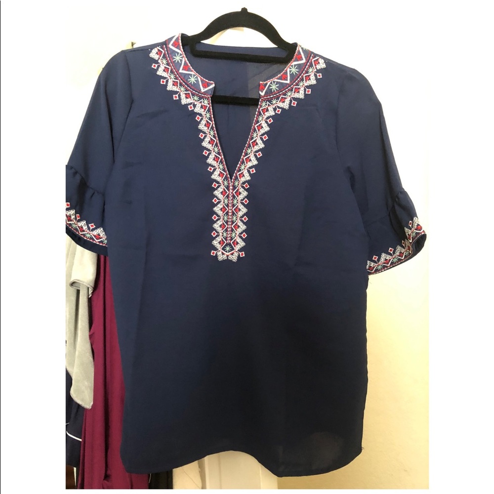 Beautiful embroidered blouse